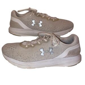 UNDER ARMOUR Athletic Shoes “Charged Impulse Knit”-White/Silver Size 11M